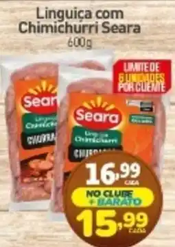 Rede Bom Lugar Linguiça com Chimichurri Seara oferta