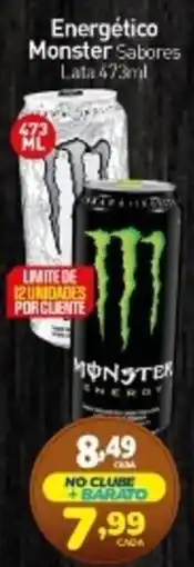 Rede Bom Lugar Energético Monster Sabores Lata oferta