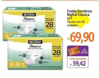 Fralda Geriátrica Bigfral Clássica