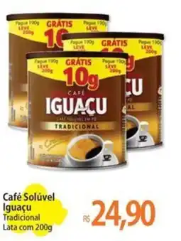 Atacadão Café Solúvel Iguaçu Tradicional Lata oferta