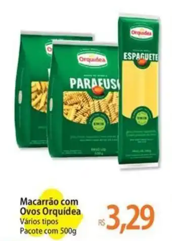 Macarrão com Ovos Orquídea