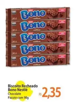 Atacadão Biscoito Recheado Bono Nestlé Chocolate oferta