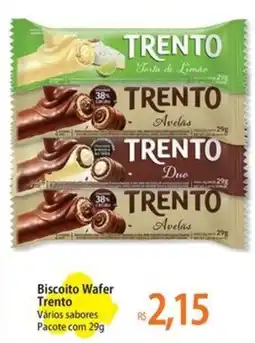 Atacadão Biscoito Wafer Trento Vários sabores Pacote oferta