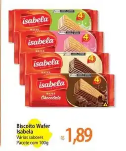 Atacadão Biscoito Wafer Isabela oferta