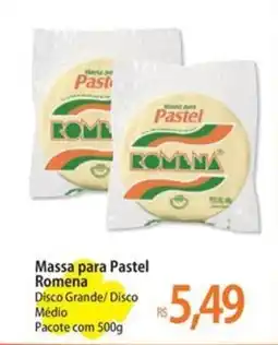 Atacadão Massa para Pastel Romena oferta