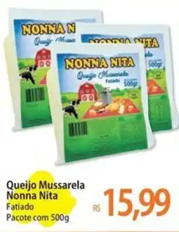 Atacadão Queijo Mussarela Nonna Nita Fatiado oferta