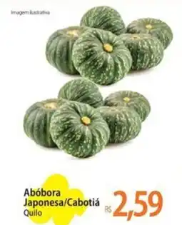 Atacadão Abóbora Japonesa/Cabotiá oferta