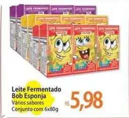 Atacadão Leite Fermentado Bob Esponja oferta