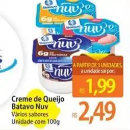 Atacadão Creme de Queijo Batavo Nuv oferta