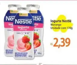 Atacadão logurte Nestlé Morango Unidade oferta