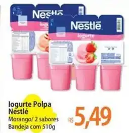 Atacadão logurte Polpa Nestlé oferta
