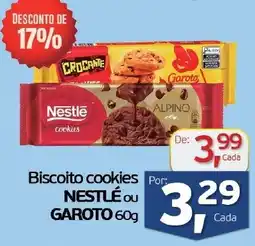 Cometa Supermercados Biscoito cookies NESTLÉ OU GAROTO oferta