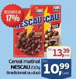 Cometa Supermercados Cereal matinal Por: NESCAU oferta