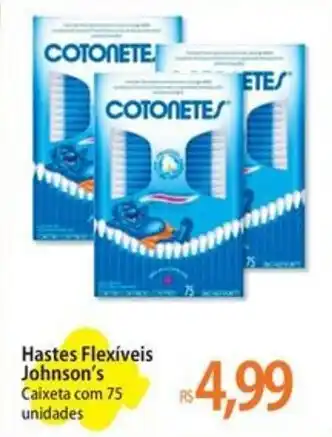 Atacadão Hastes Flexíveis Johnson's oferta