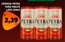 Bergamais Supermercados Cerveja petra puro malte oferta
