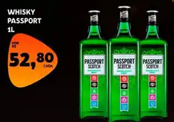 Bergamais Supermercados Whisky passport oferta