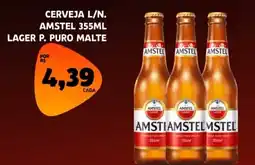 Bergamais Supermercados Cerveja l/n. amstel lager p. puro malte oferta