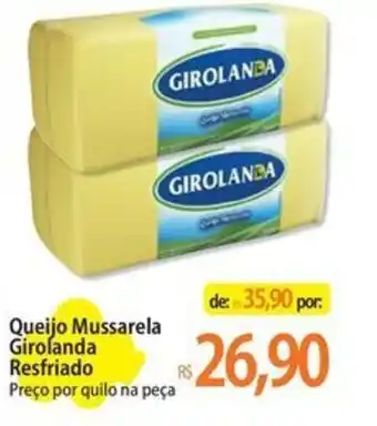 Queijo Mussarela Girolanda Resfriado