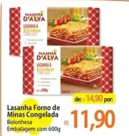 Atacadão Lasanha Forno de Minas Congelada Bolonhesa oferta