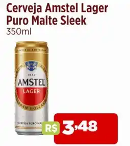 Ultrabox Cerveja Amstel Lager Puro Malte Sleek oferta