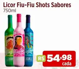 Ultrabox Licor Fiu-Fiu Shots Sabores oferta
