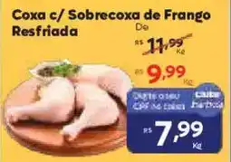 Barbosa Supermercados Coxa c/ Sobrecoxa de Frango Resfriada oferta
