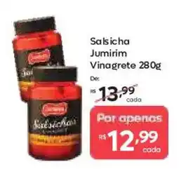 Barbosa Supermercados Salsicha Jumirim Vinagrete oferta