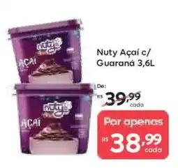 Barbosa Supermercados Nuty Açaí c/ Guaraná oferta