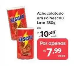 Barbosa Supermercados Achocolatado em Pó Nescau Lata oferta