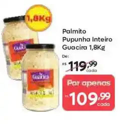 Barbosa Supermercados Palmito Pupunha Inteiro Guacira oferta