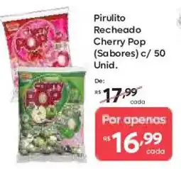 Barbosa Supermercados Pirulito Recheado Cherry Pop (Sabores) oferta