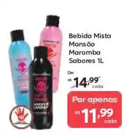Barbosa Supermercados Bebida Mista Mansão Maromba Sabores oferta