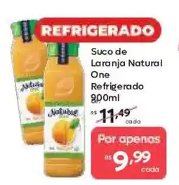 Barbosa Supermercados Suco de Laranja Natural One Refrigerado oferta