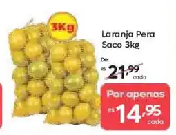 Barbosa Supermercados Laranja Pera Saco oferta