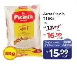 Barbosa Supermercados Arroz Picinin T1 oferta