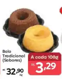 Barbosa Supermercados Bolo Tradicional oferta