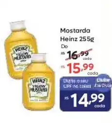 Barbosa Supermercados Mostarda Heinz oferta