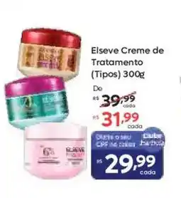 Barbosa Supermercados Elseve Creme de Tratamento (Tipos) oferta