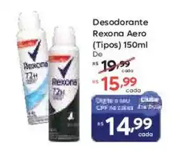 Barbosa Supermercados Desodorante Rexona Aero oferta