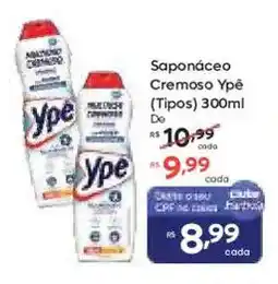 Barbosa Supermercados Saponáceo Cremoso Ypé (Tipos) oferta