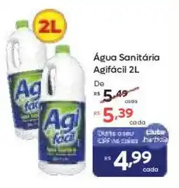 Barbosa Supermercados Água Sanitária Agifácil oferta