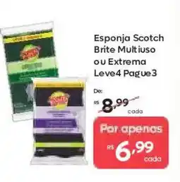 Barbosa Supermercados Esponja Scotch Brite Multiuso ou Extrema oferta
