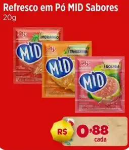 Ultrabox Refresco em Pó MID Sabores oferta