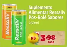 Ultrabox Suplemento Alimentar Ressaliv Pós-Rolê Sabores oferta
