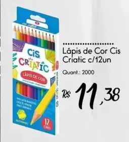 Giassi Supermercados Lápis de Cor Cis Criatic oferta