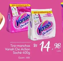 Giassi Supermercados Tira-manchas Vanish Oxi Action Sachê oferta