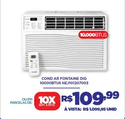 DB Supermercados Cond ar fontaine dig 100000BTUS HEJ101207003 oferta