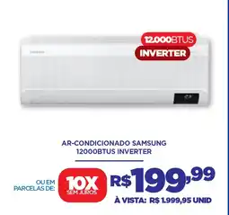 DB Supermercados Ar-condicionado samsung 12000BTUS INVERTER oferta