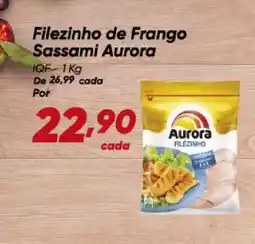 Dia Filezinho de Frango Sassami Aurora IQF oferta