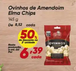 Dia Ovinhos de Amendoim Elma Chips oferta